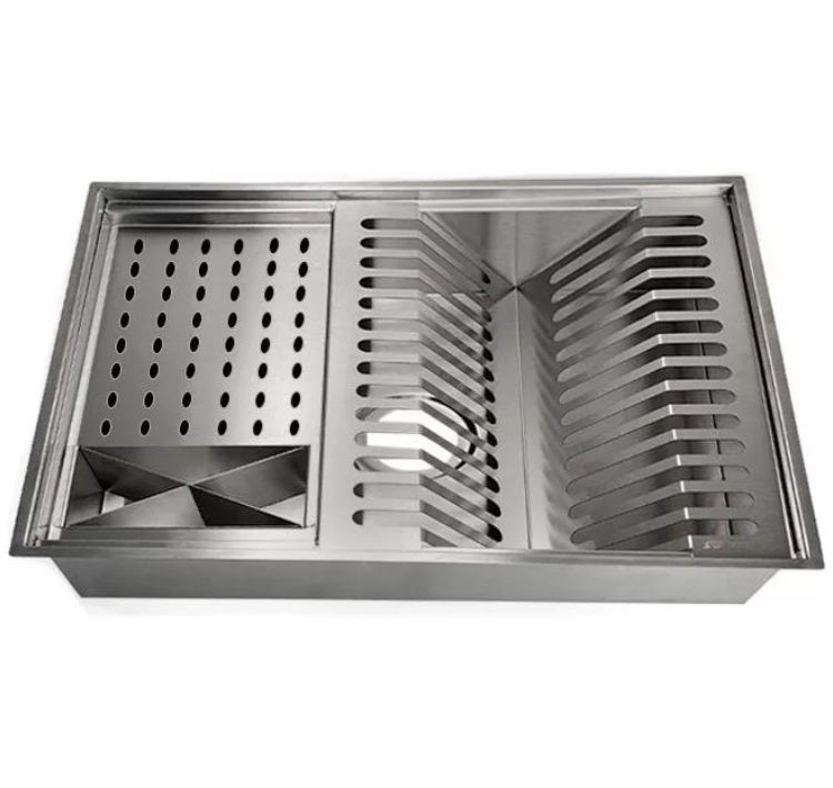 Canal Organizador Cozinha Inox