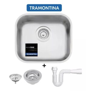 Cuba Tramontina Inox 40x34x17 Acetinado - P