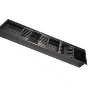 Calha Canal Organizador Úmida Preto
