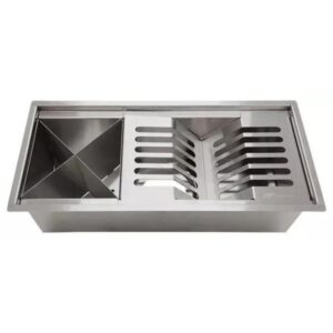 Calha Úmida Pequena Escorredor Inox Tubrax