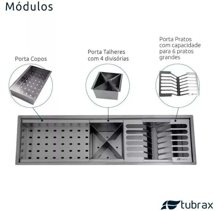Canal Úmida e Organizador + Tampa (3)