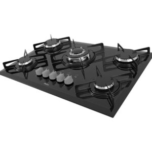 Cooktop 5 Bocas Philco Cook Chef 5 TC à Gás - GLP Preto