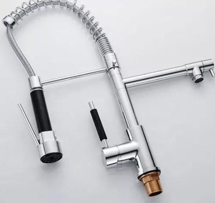 Kit Cuba Aço Inox C_ Torneira Flexível Gourmet Cozinha (5)