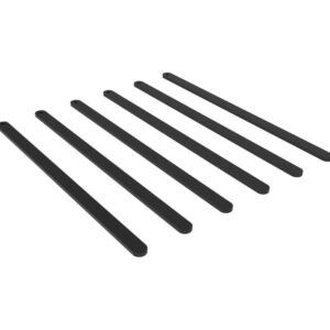 Descanso De Panela Inox Preto 6 Unidades